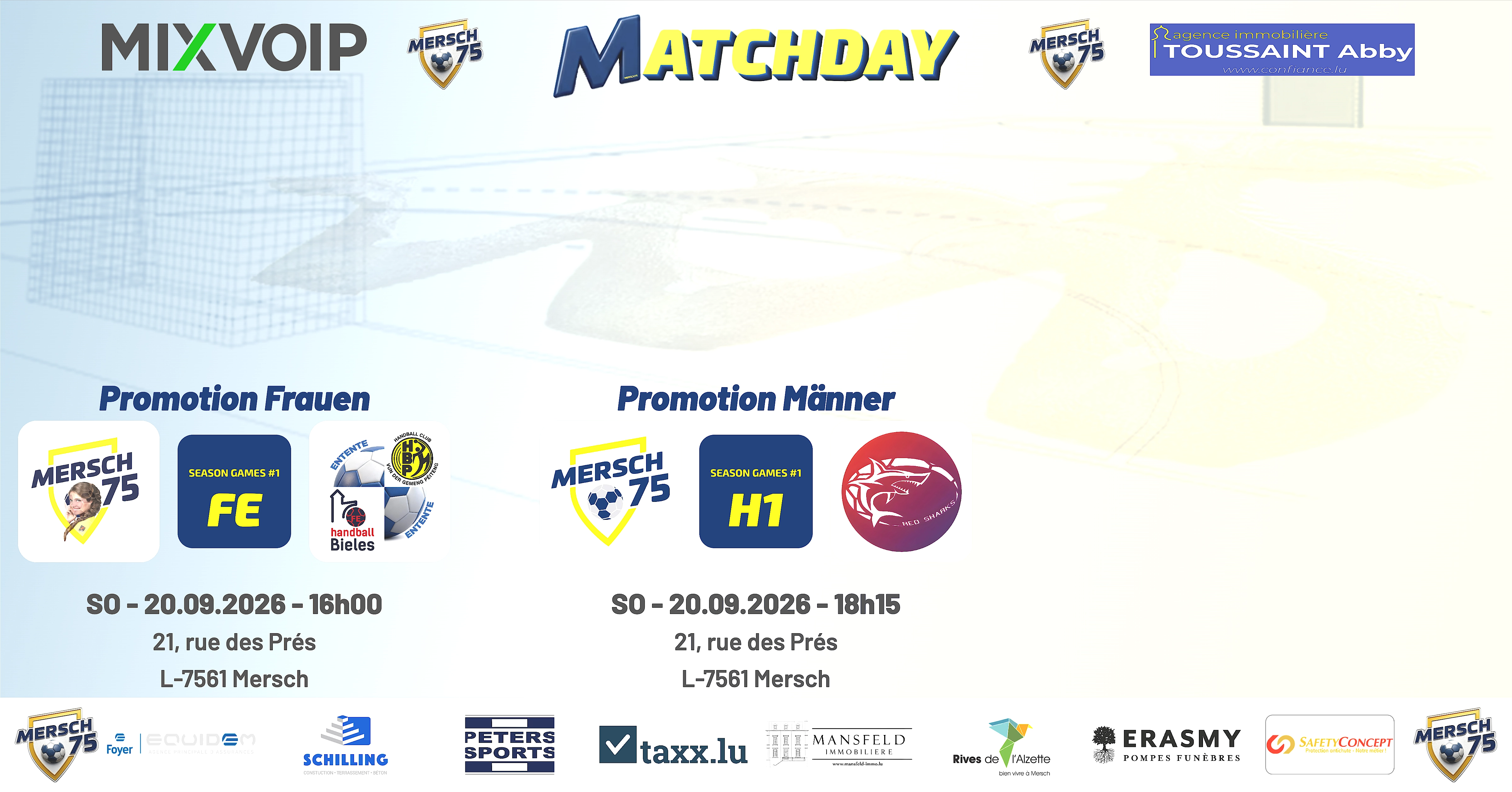 Mersch75 Matchposter