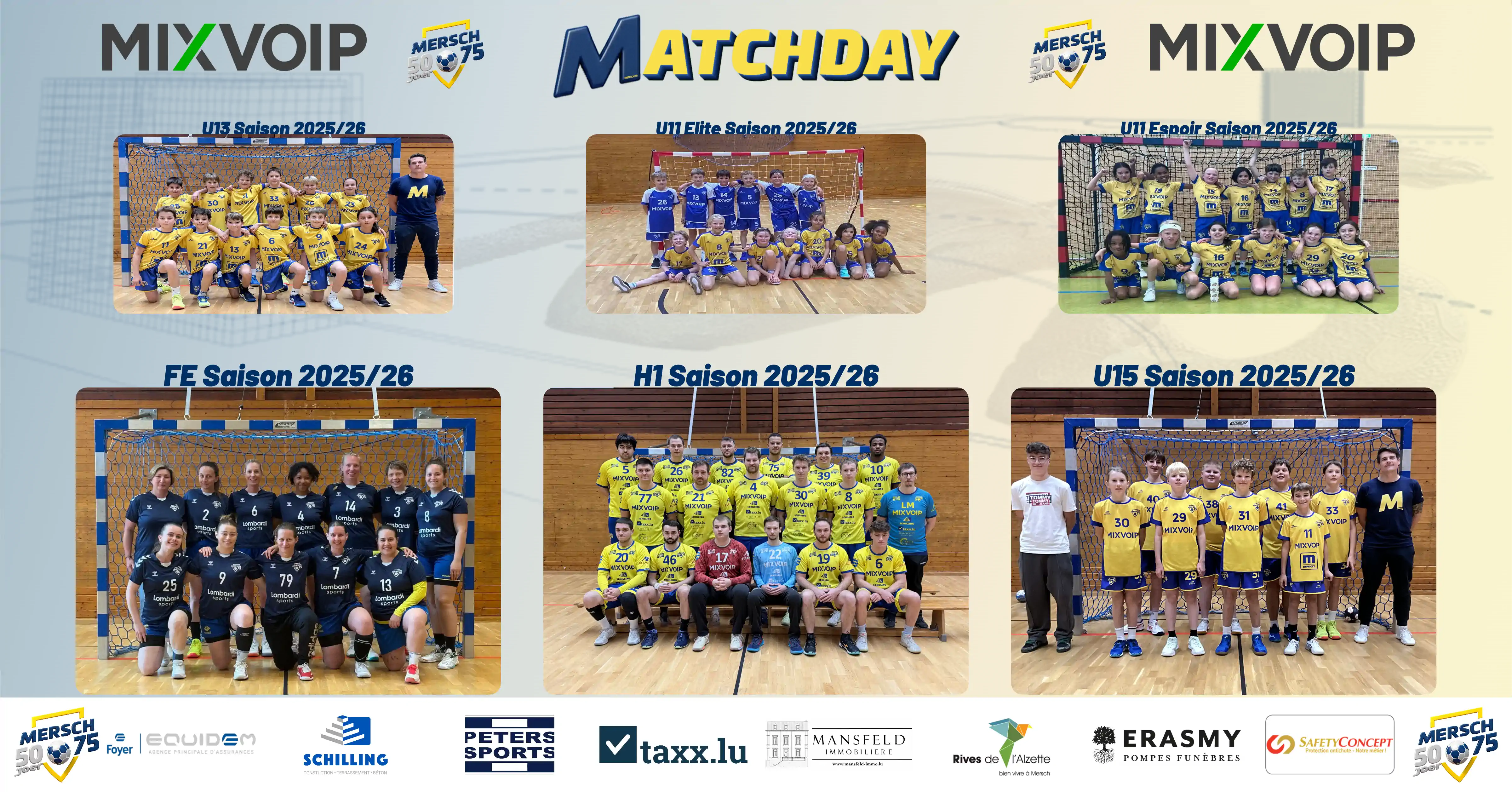 Mersch75 Matchposter