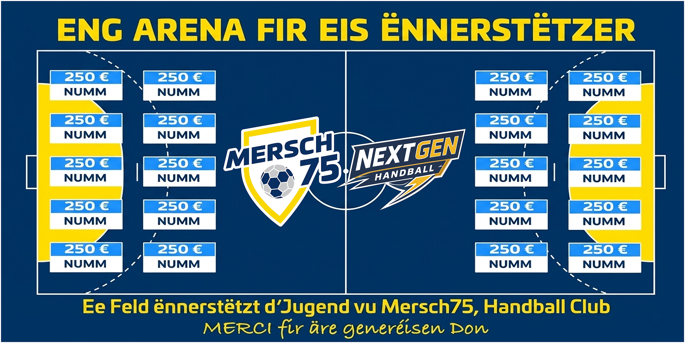 Eng Arena fir eis Ënnerstëtzer